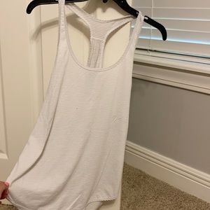 Lululemon White Tank Top